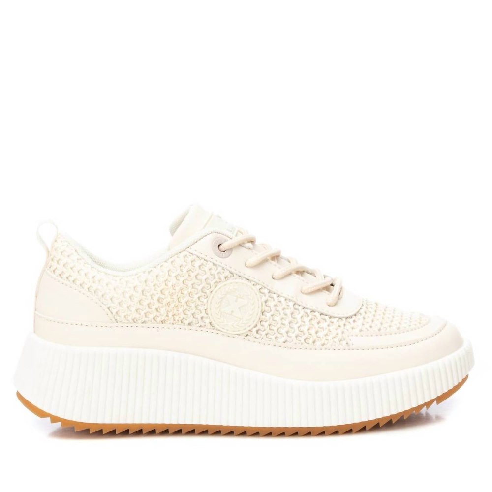 Women’s Trainer Sneakers In Beige 7704734138428
