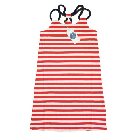 Classic Prep Girls Lollipop Red | White Dress 7805828530236