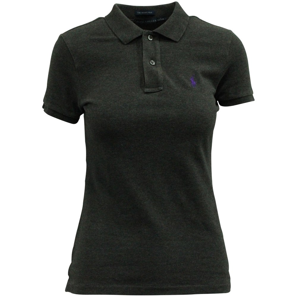 Ralph Lauren Polo Shirt in Grey Cotton 7833188106300