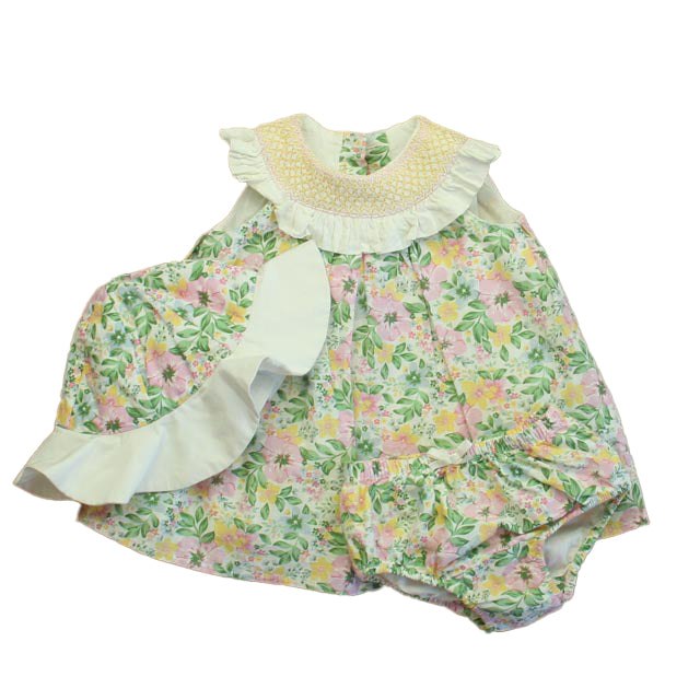 Joie Girls Pink | Green | Yellow Floral Dress 7805831643196