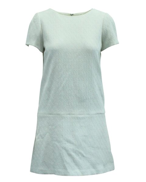 Alice + Olivia Textured Dress in White Polyester 7833198788668