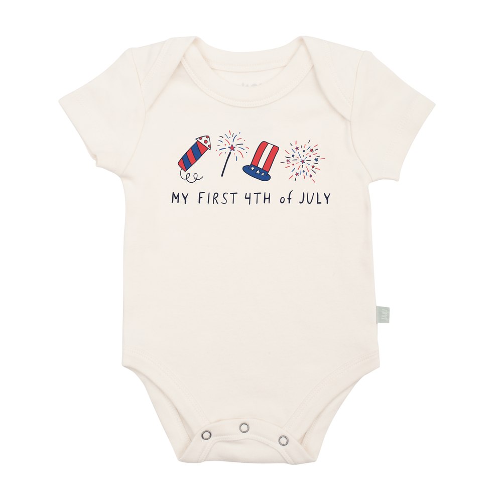 graphic bodysuit | my first 4th of july rocket