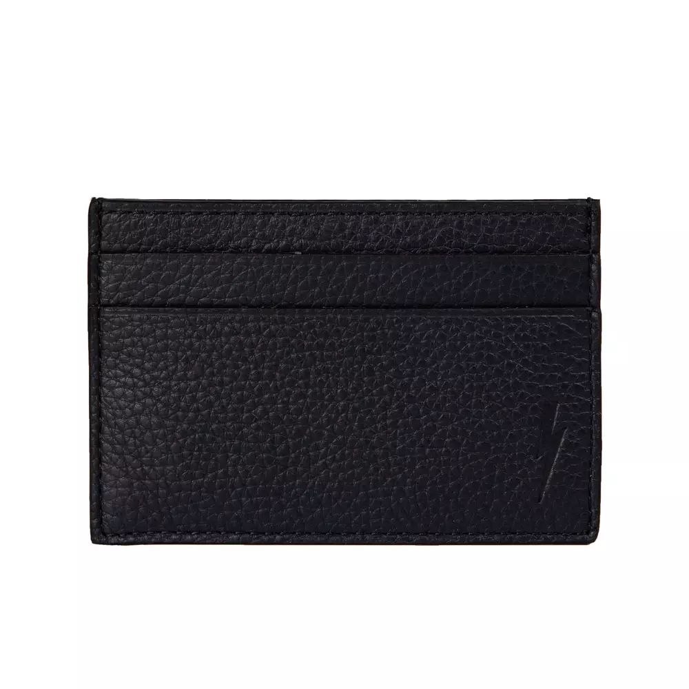 Neil Barrett Sleek Leather Card Holder Men’s Wallet