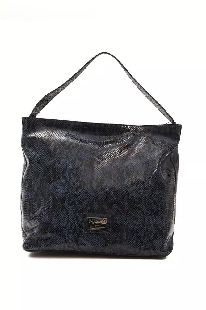 Pompei Donatella Elegant Python Print Leather Shoulder Women’s Bag 7395508420668