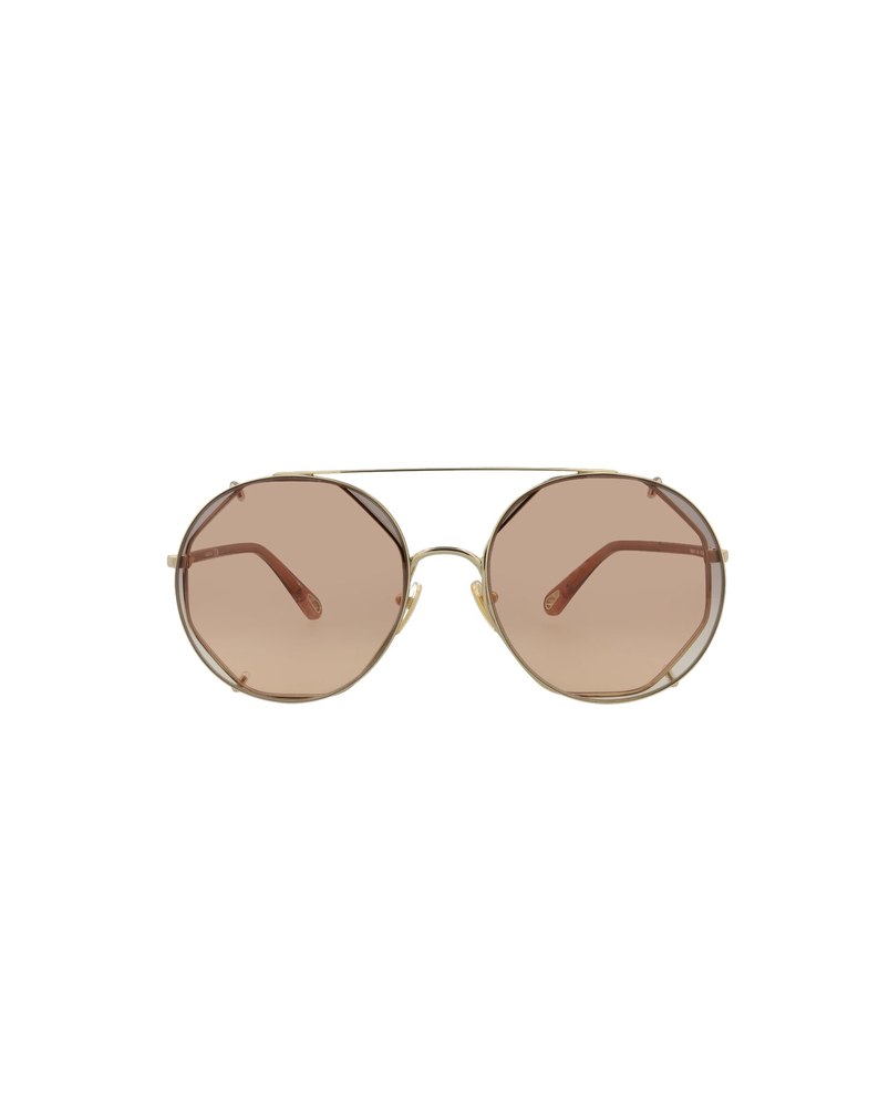 Round-Frame Metal Sunglasses 7705713967164