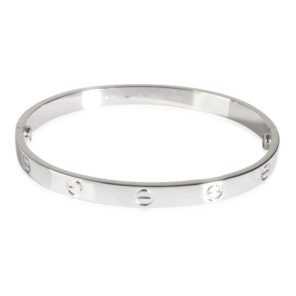 Cartier Love Bangle in 18K White Gold 7705718915132