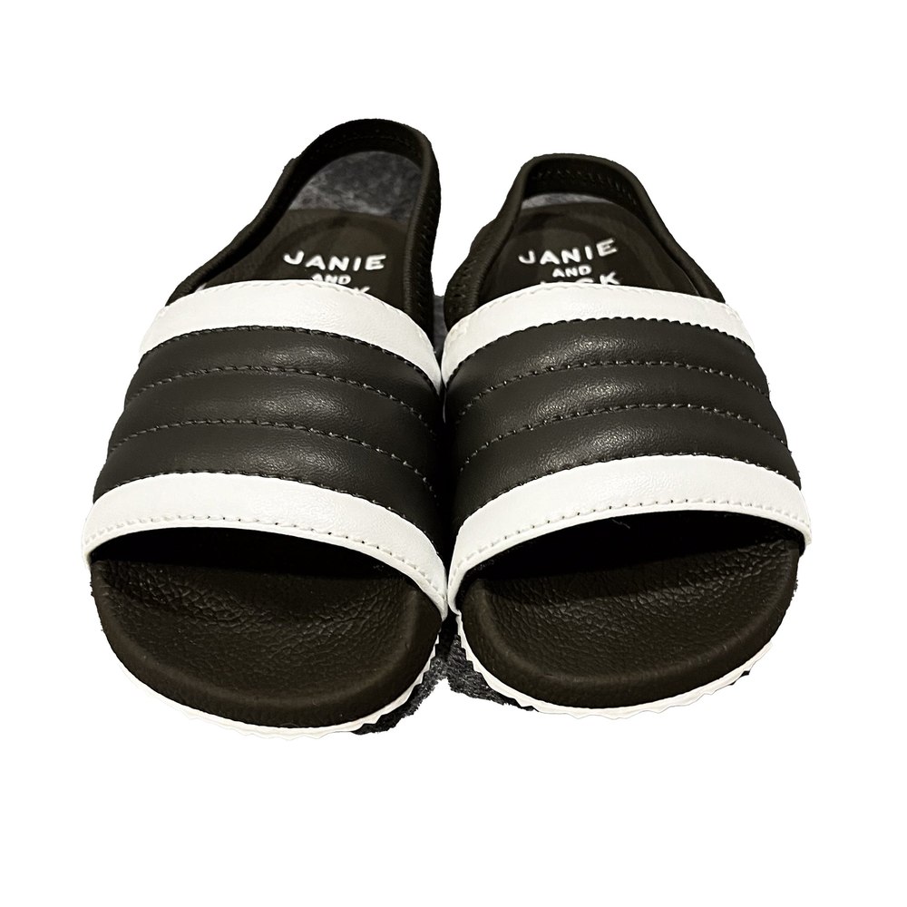 Janie and Jack Boys Gray | White Sandals 7805875126332