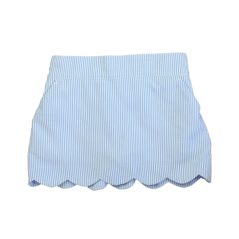 Vineyard Vines Girls Blue | White Skirt 7805883449404