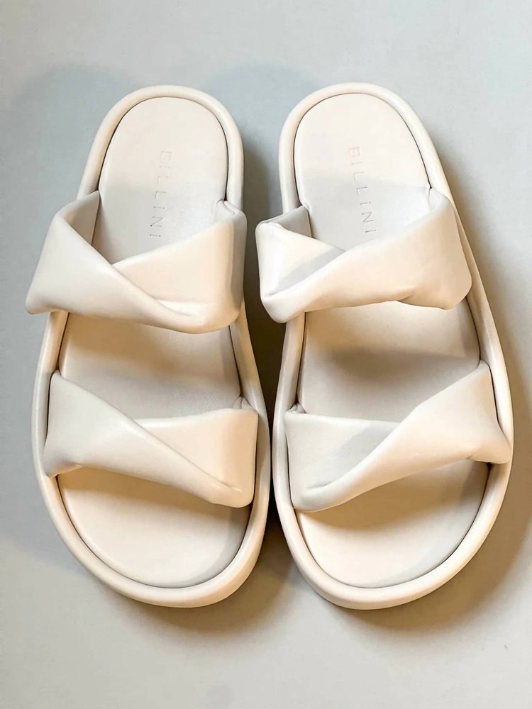 Women’s Ishan Platform Slide Sandal In Bone 7833392578620