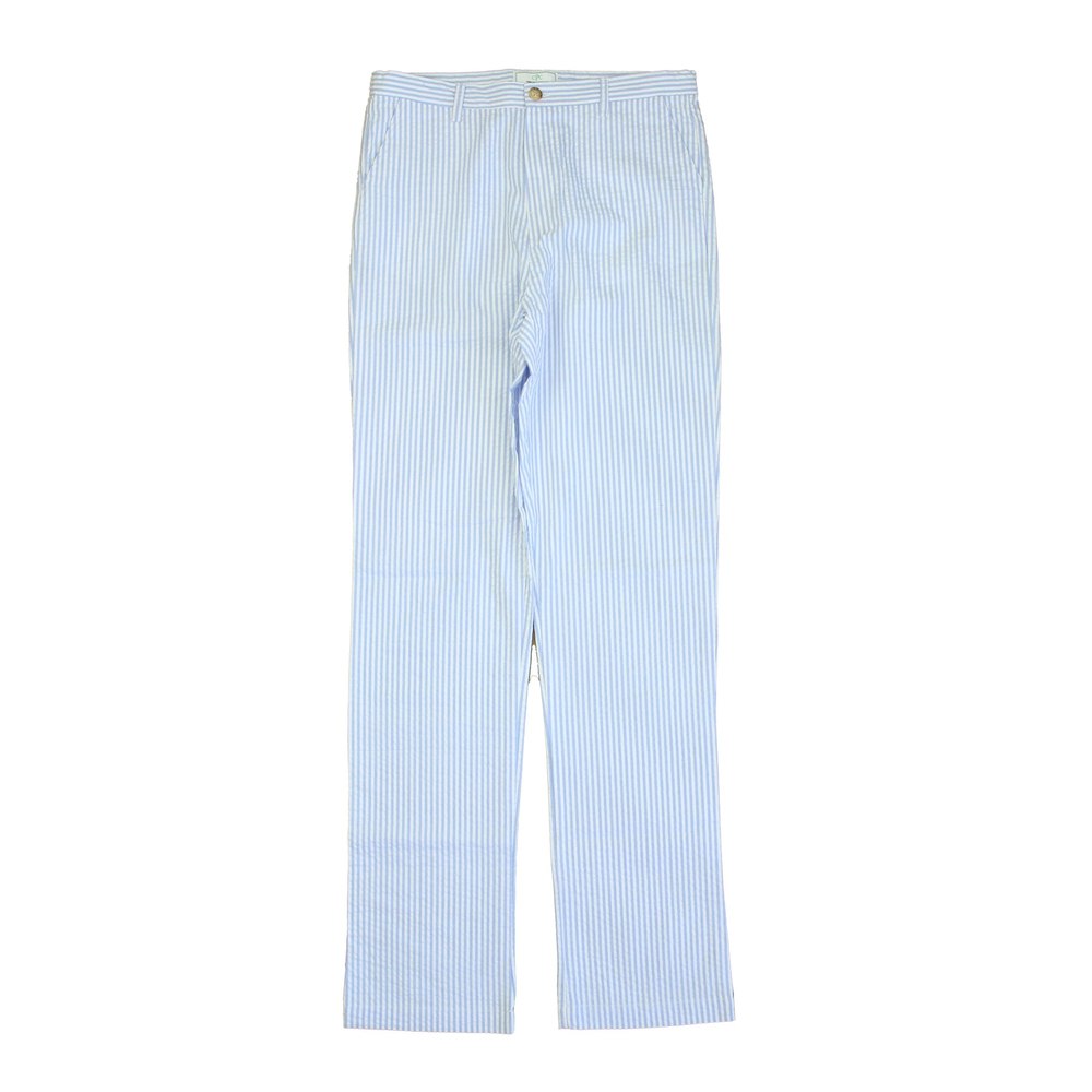 Classic Prep Boys Blue Seersucker Pants 7805927817276