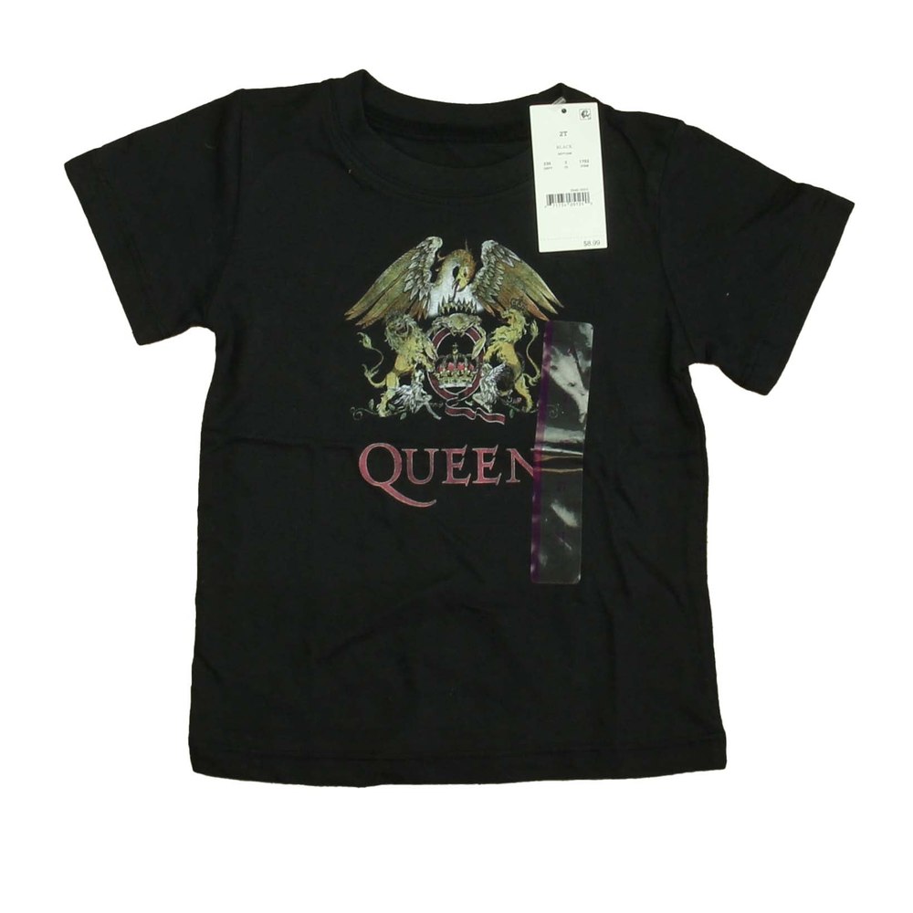Queen Boys Black T-Shirt 7805934010428