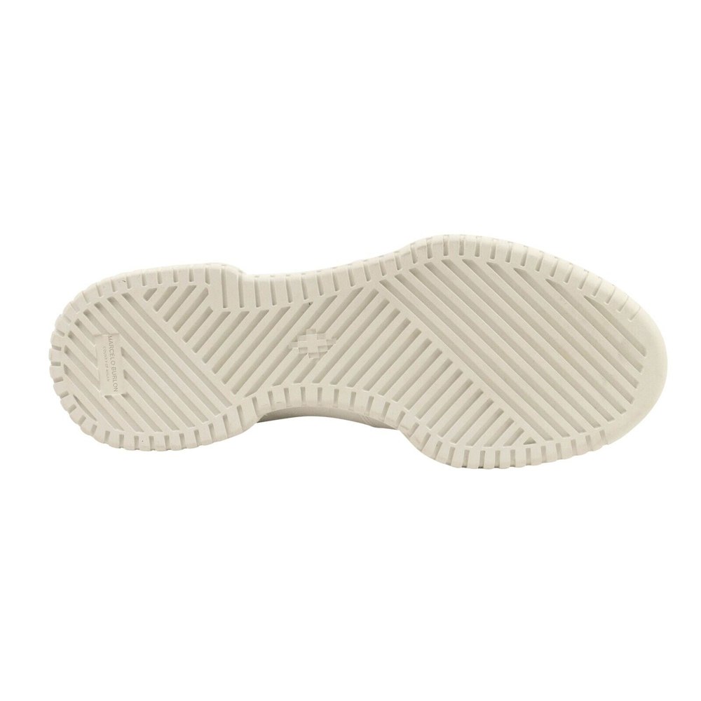 White Nis High Fluorescent Yellow Sneakers