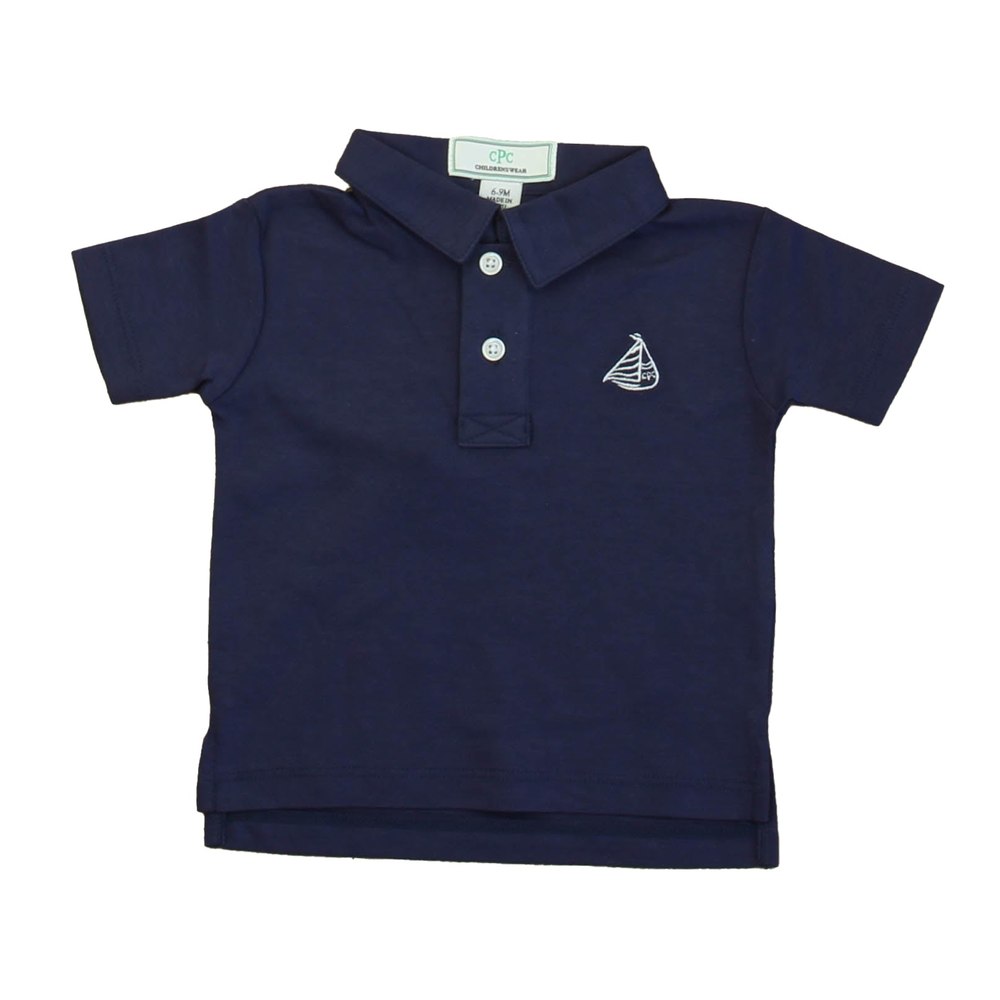 Classic Prep Boys Medieval Blue Polo Shirt Size: 6-9 Months 7805960159292