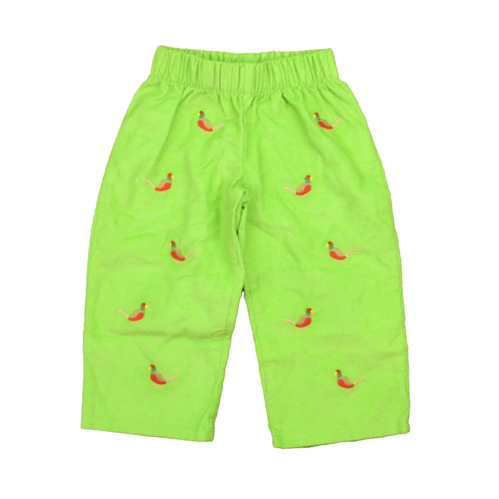 The Beaufort Boys Green | Red Birds Corduroy Pants 7805986013244