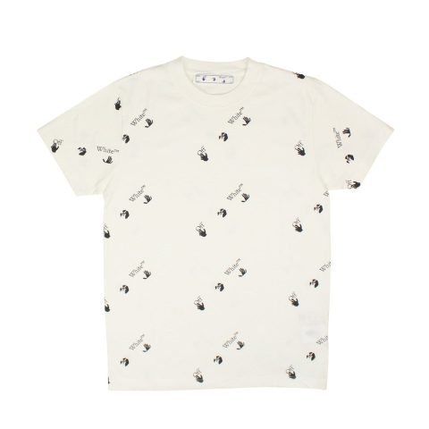 White And Black Bolt Arrow T-Shirt