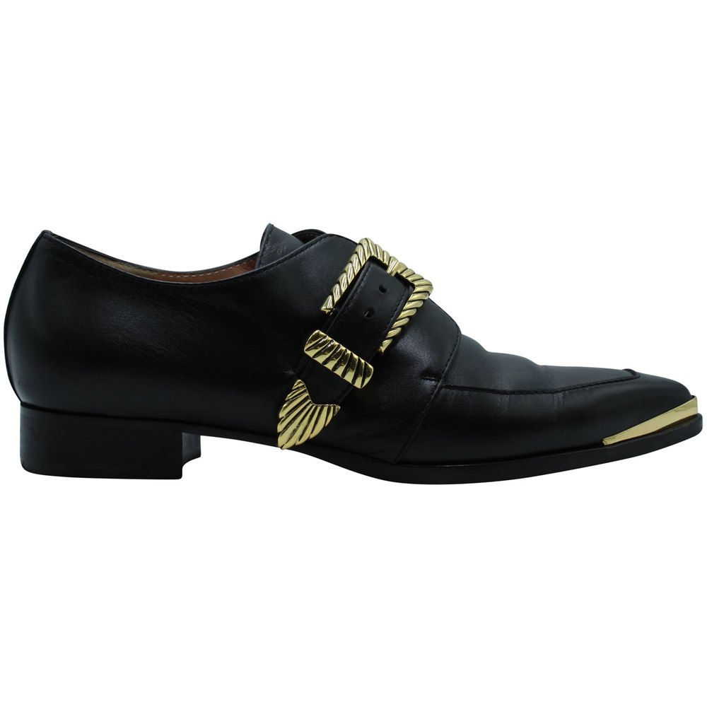 Alberta Ferretti Oxfords in Black Leather 7833693225020