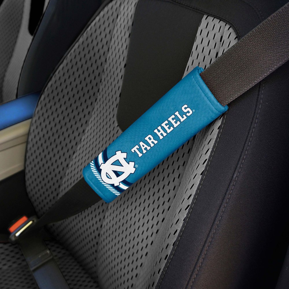 Fanmats North Carolina Tar Heels Team Color Rally Seatbelt Pad – 2 Pieces