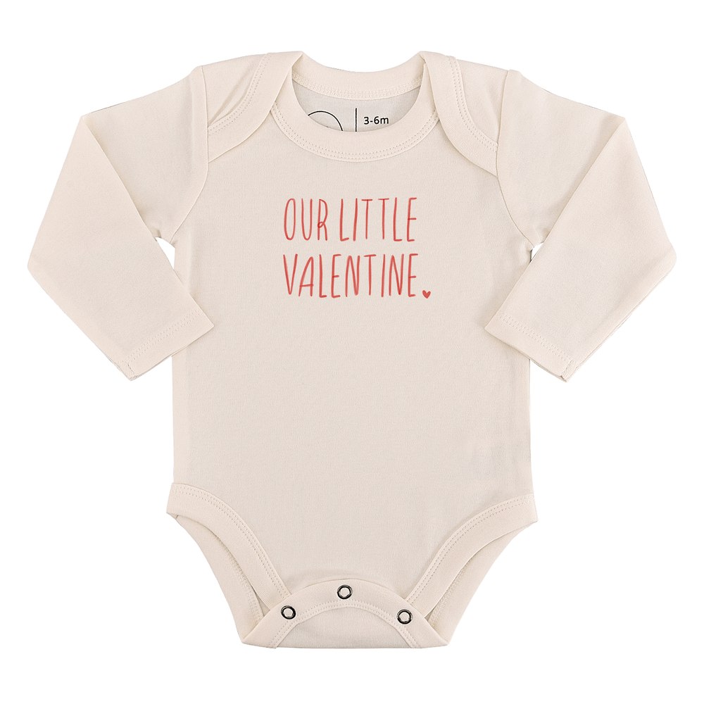 long sleeve graphic bodysuit | little valentine