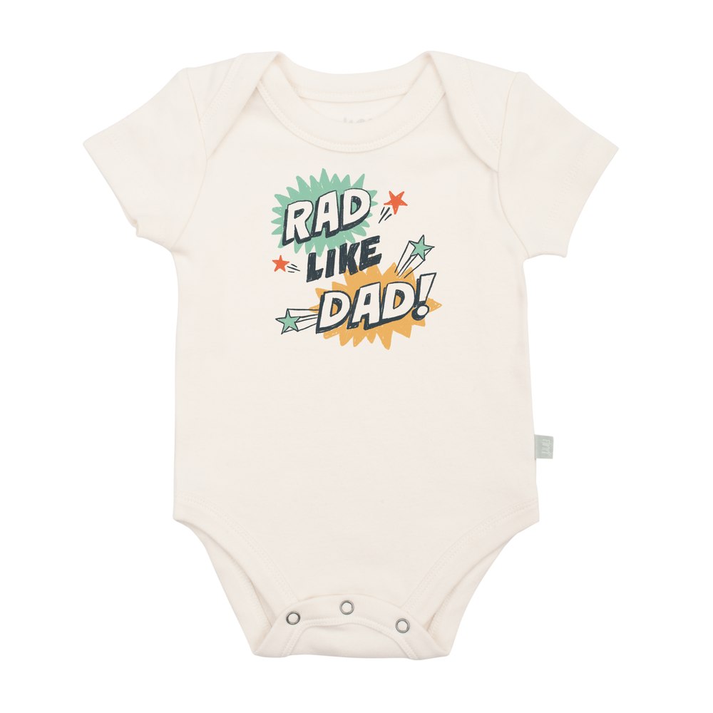 graphic bodysuit | rad like dad explosion
