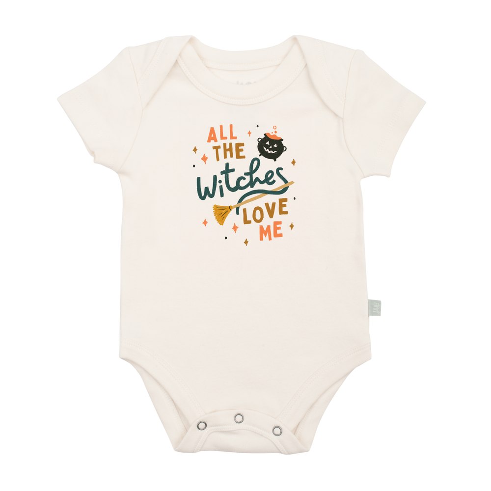 graphic bodysuit | witches love me